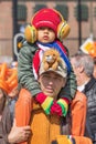 Dutch people celebrate King`s Day, Tilburg, Netherlands